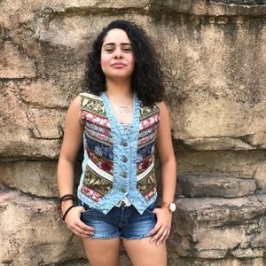 Limited jeans vest